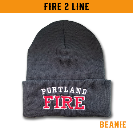 Fire 2 Line - Custom Beanie