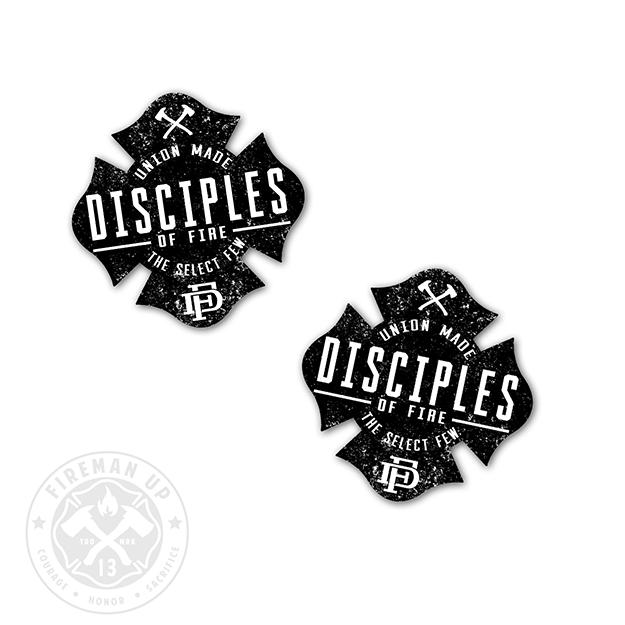 Disciples of Fire Stickers