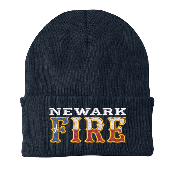 Newark Texas Fire - Navy Beanie