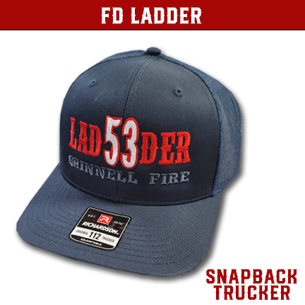 FD Ladder Custom Hat - Snapback Trucker