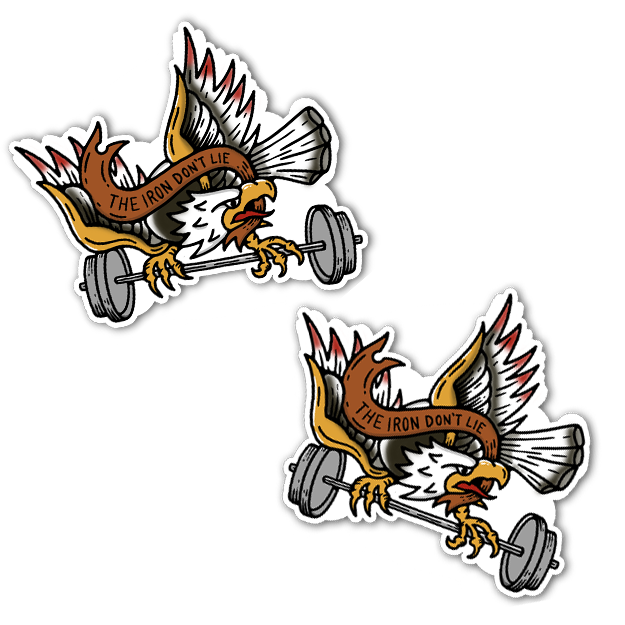 FTFF Iron Eagle - 2" Sticker Pack
