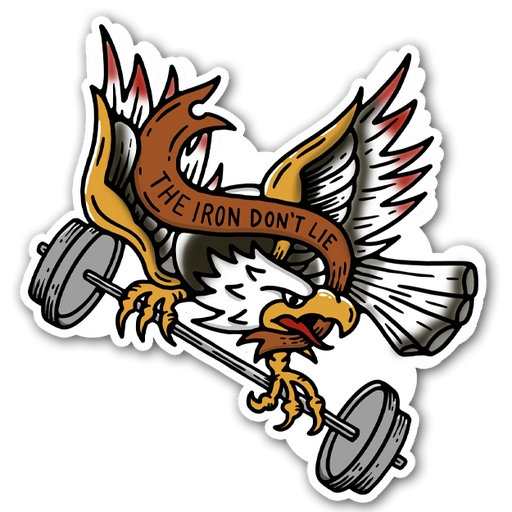 FTFF Iron Eagle Logo - 4" Sticker PRE-ORDER
