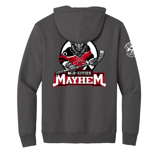 Mid-Cities Mayhem - Logo Hoodie - Grey PRE-ORDER