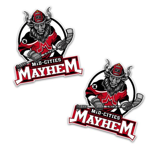 Mid-Cities Mayhem - 2" Sticker Pack