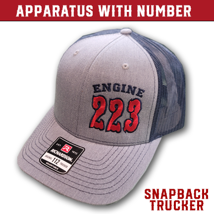 Apparatus with Number - Snapback Trucker