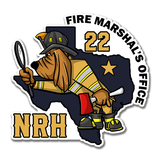 Fire Marshal Office - 4" Sticker