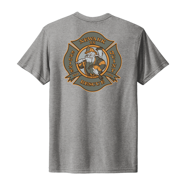 Newark - Dog House Logo - TriBlend Tee