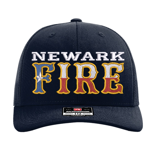Newark Texas Fire -  Navy Snapback Trucker