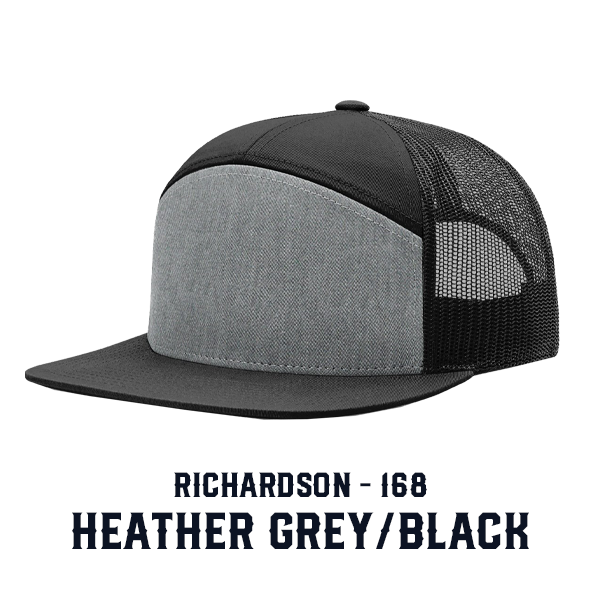 1 Line Custom Hat - Snapback 7-Panel