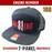 Engine Number Outlined Custom Hat - Snapback 7-Panel