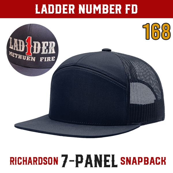Ladder Number FD Custom Hat - Snapback 7-Panel