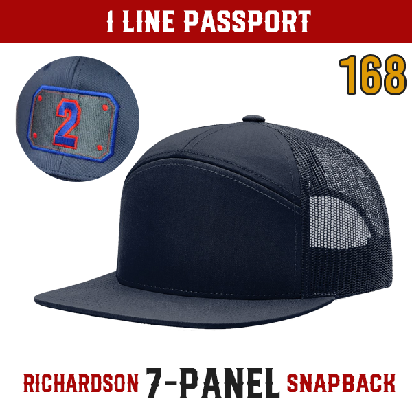 Passport Custom Hat - Snapback 7-Panel