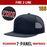 Fire 3 Line Custom Hat - Snapback 7-Panel