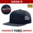 Custom FD Lettering & Number - Snapback 7-Panel