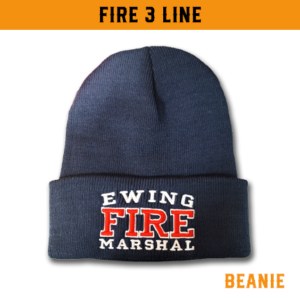 Fire 3 Line - Custom Beanie