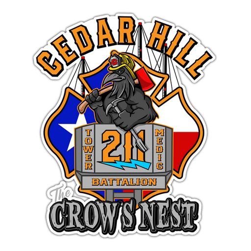 Cedar Hill Station 211 - 4" Sticker