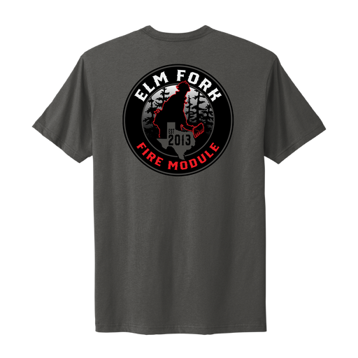 Elm Fork Logo Tee - Heavy Metal
