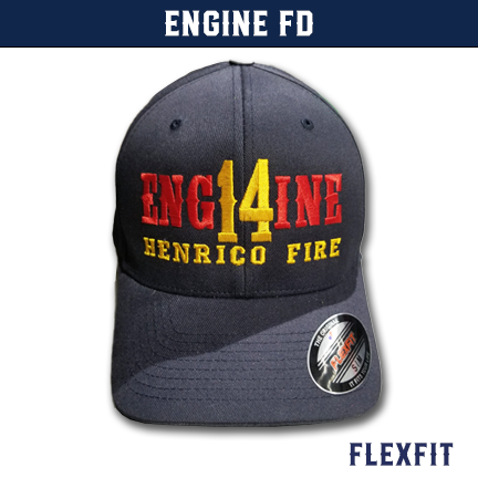 Kids Fire Truck Baseball Cap - Embroidered Firetruck Hat For Boys & Girls (Adjustable)