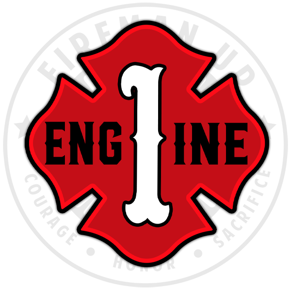 Engine 1 Sticker Engine 1 Logo Chelsea Fire Dept Engine 2 Popeye Patch New York FDNY NH