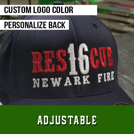 FD Rescue Custom Hat - Adjustable