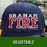 Fire 2 Line Custom Hat - Adjustable