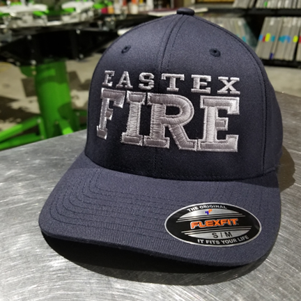 Fire 2 Line Custom Hat - Snapback Trucker