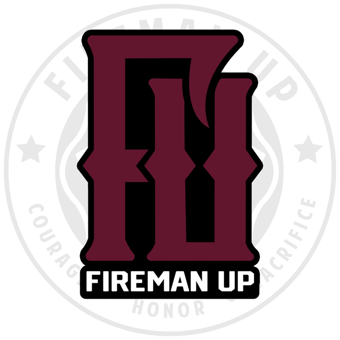Fireman Up Scramble Texas A&M Maroon Sticker