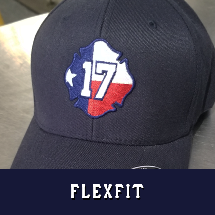 Maltese Texas Custom Hat - Flexfit L/XL (7 1/8” - 7 5/8”) / Red