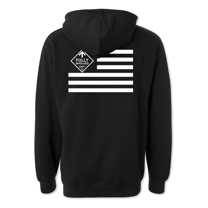 Fully Involved Flag - Midweight Hoodie