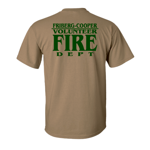 Friberg-Cooper FD - Wildland Tee Tan and Green