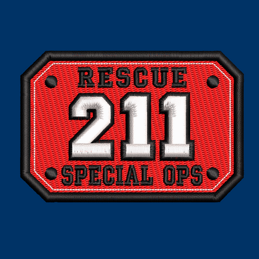 Rescue 211 Passport Hat - Red and White