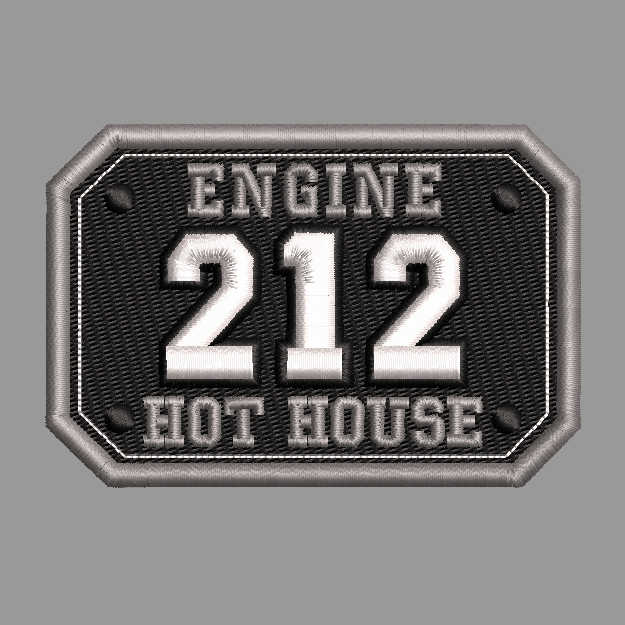 Engine 212 Passport Hat - Black and Charcoal