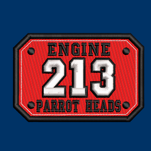Engine 213 Passport Hat - Red and White