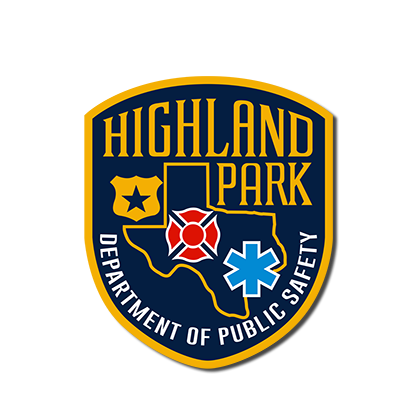 Highland Park DPS Patch Sticker
