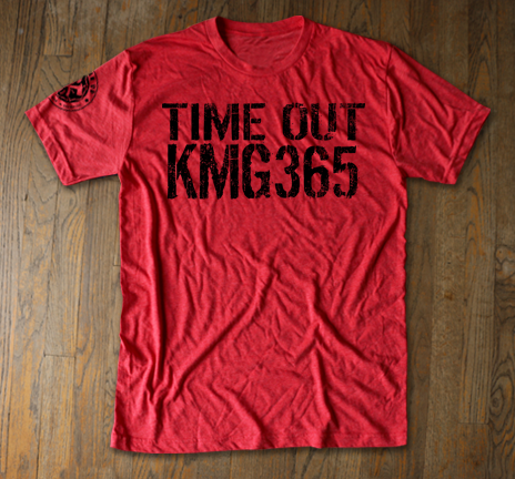 KMG365 - Red Tee