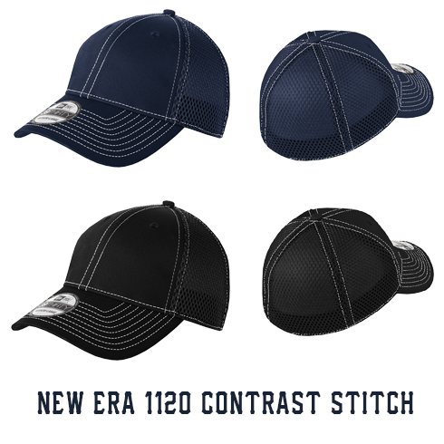1 Line Custom Hat - New Era Stretch