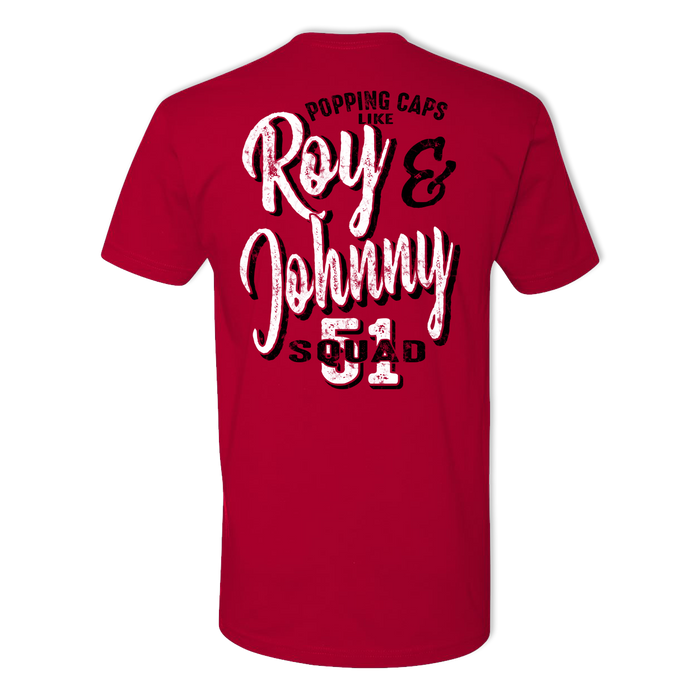 Roy and Johnny - Red Tee
