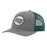 Elm Fork Logo Hat - Grey/Green - Snapback Trucker