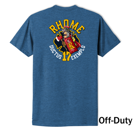 Rhome Centurion Off-Duty Tee - Cool Blue