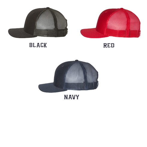 2 Line Passport Custom Hat - Snapback Trucker