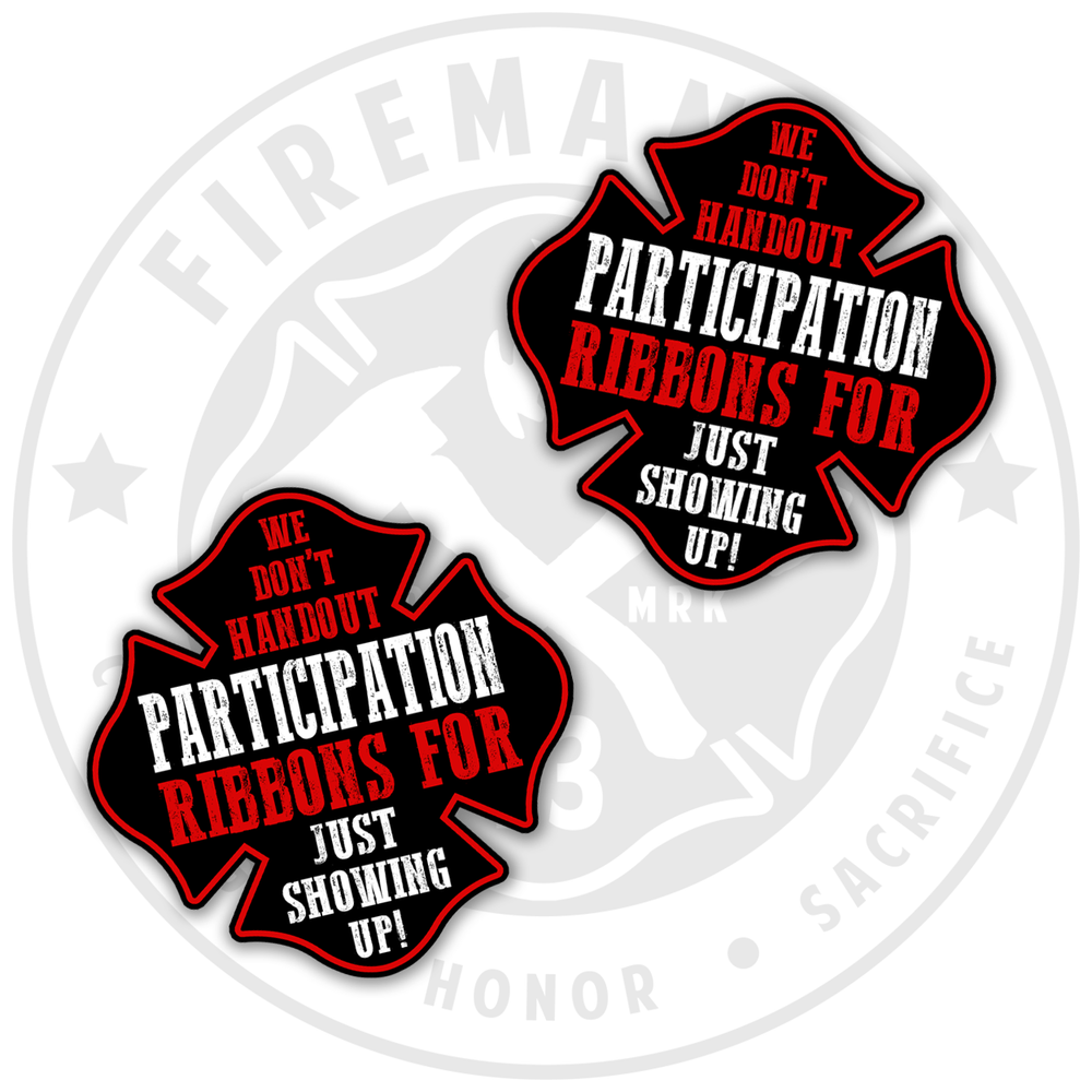 Origin - Participation Ribbon Maltese Black with Red/White - 2