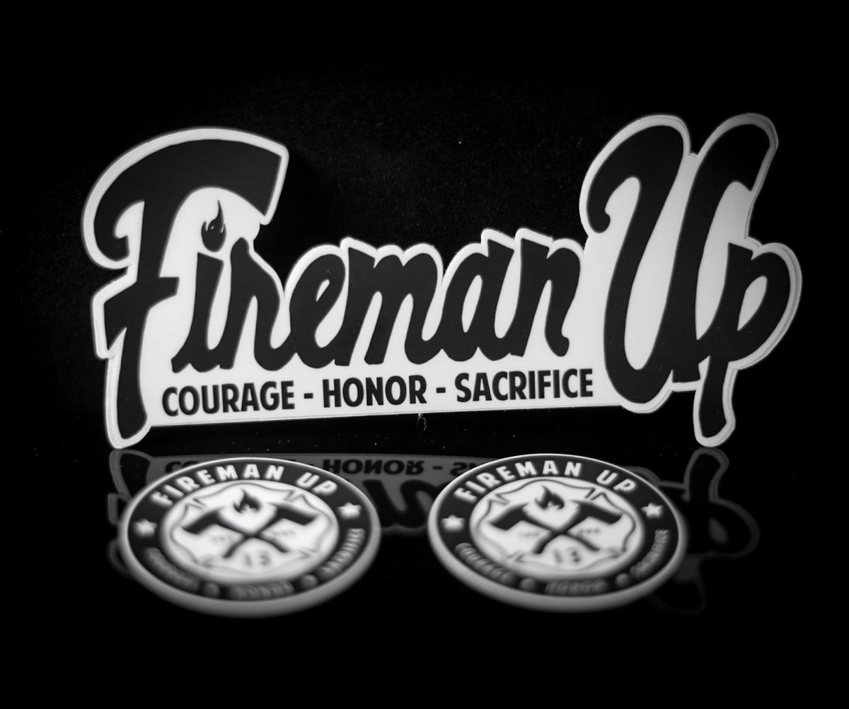 Fireman UP Sticker Pack - Letter — Fireman Up